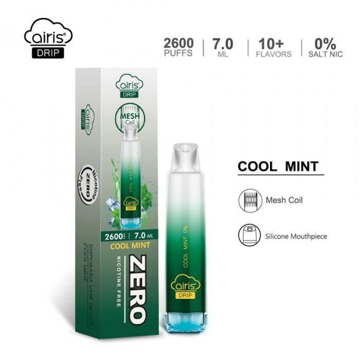 Airis Drip 2600 ZERO (безникотиновые) Прохладная мята 2600