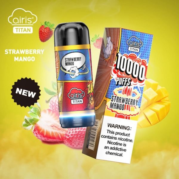 Airis Titan 10 000 Затяжек Клубника+манго
