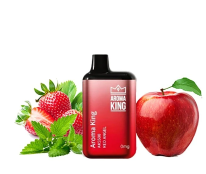 Aroma King 5500 Безникотиновая Мята Клубника Яблоко