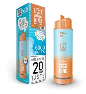 Aroma King 6000 Безникотиновая Кола лед