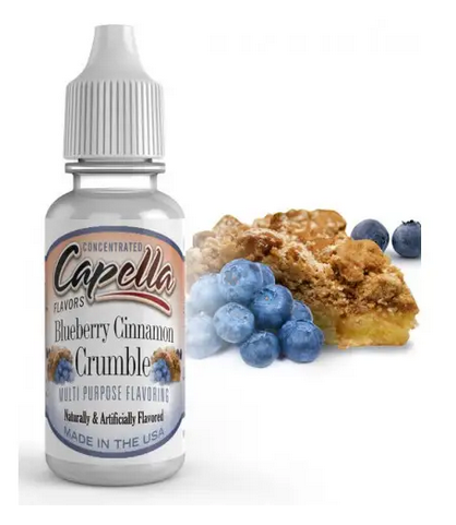 Ароматизатор Capella Blueberry Cinnamon Crumble - Черничный пирог с корицей