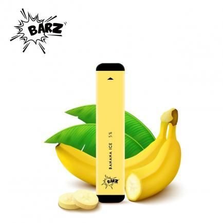 Одноразка Barz 5% - Банан со льдом (Original) одноразовая электронная сигарета