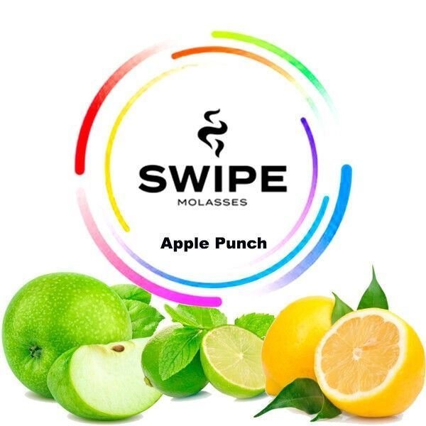 Безникотиновая Смесь Swipe Apple Punch (Яблоко Панч) 50 гр