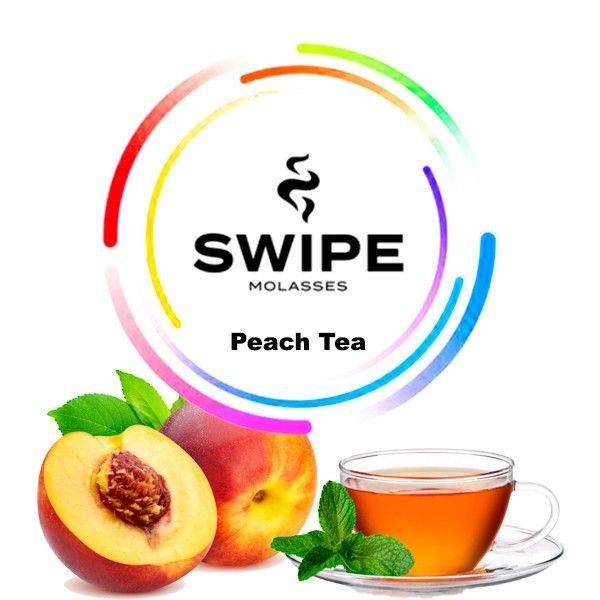 Безникотиновая Смесь Swipe Peach Tea (Персик Чай) 50 гр