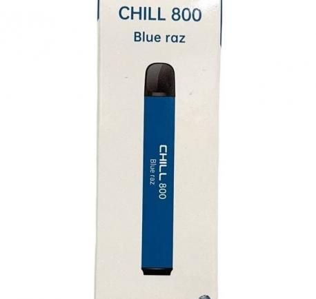 CHILL 800 3% - Blue Raz (Original) одноразовая электронная сигарета