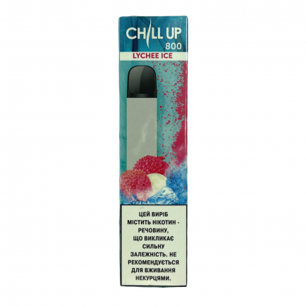 CHILL 800 3% - Lychee ice (Original) одноразовая электронная сигарета
