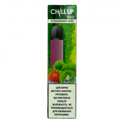 CHILL 800 3% - Strawberry Kiwi (Original) одноразовая электронная сигарета