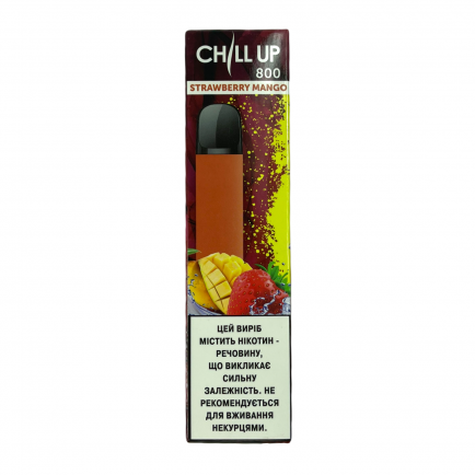 CHILL 800 3% - Strawberry Mango (Original) одноразовая электронная сигарета