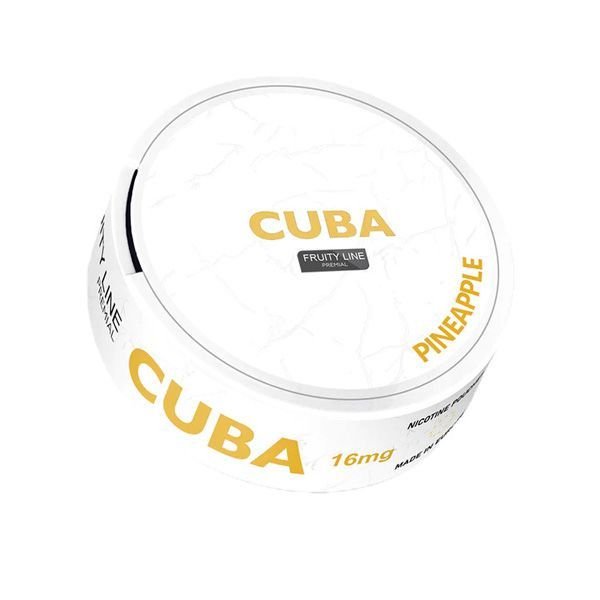 Снюс Cuba white line pineapple