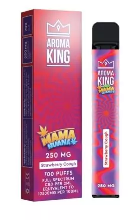 Электронная сигарета Aroma King 250 мг клубника