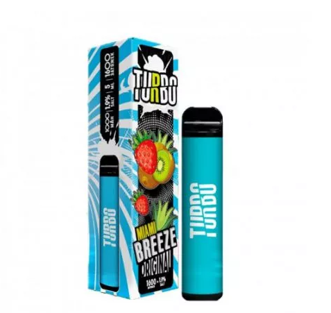 Электронная сигарета Turbo Miami Breeze (Клубника Киви Алоэ)