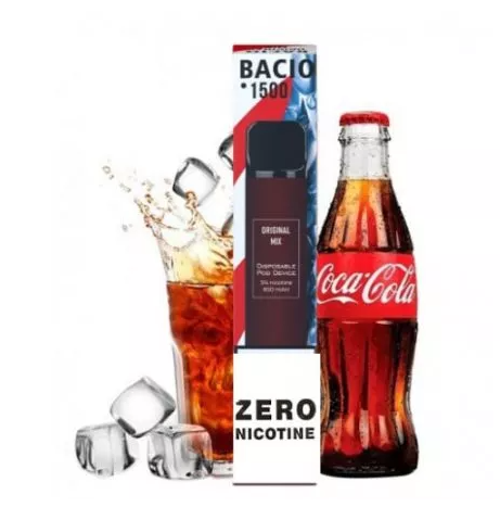 Электронные сигареты Bacio 1500 Original Mix (Басио 1500 Кола БЕЗ НИКОТИНА)