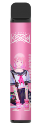 Электронные сигареты Katana 1000 Strawberry Ice Cream (Катана Клубничное Мороженое)