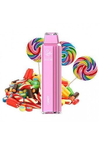 Elf Bar - Crystal 2500 Puffs Disposable Pod Candy - (Эльф Бар Кристалл 2.5к тяг) Сладкая вата