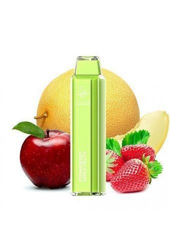 Elf Bar - Crystal 2500 Puffs Disposable Pod Melon Strawberry Apple - (Эльф Бар Кристалл 2.5 тяг) Дыня Клубника Яблоко