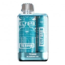 Одноразка Elf Bar 5000 TE - (Эльф Бар ТЕ 5к тяг) Черника Лёд