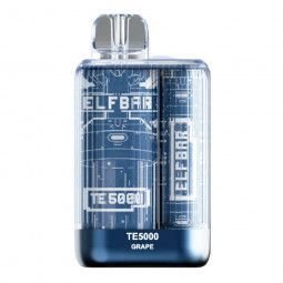 Одноразка Elf Bar 5000 TE - (Эльф Бар ТЕ 5к тяг) Виноград