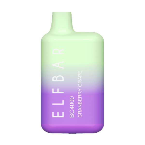 Elf bar BC4000 Cranberry Grape - (Эльф Бар Люкс БЦ 4к тяг) Клюква Виноград