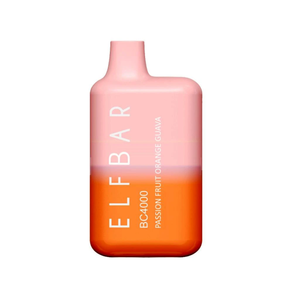 Elf bar BC4000 Passion fruit orange guava - (Эльф Бар Люкс БЦ 4к тяг) Маракуйя апельсиновая гуава