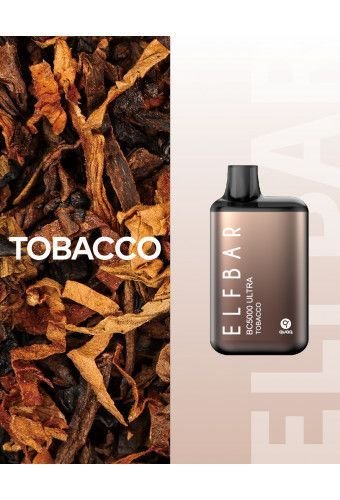 Elf Bar BC5000 ULTRA Tobacco - (Эльф Бар Ультра БЦ 5к тяг) Табак