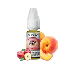 Жидкость Elf Bar Elfliq Apple Peach Nic Salt 10ml 30mg - Яблоко Персик
