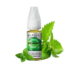 Жидкость Elf Bar Elfliq Spearmint Nic Salt 10ml 30mg - Мята