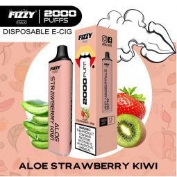 Одноразка FIZZY 2000 КЛУБНИКА-КИВИ-АЛОЕ