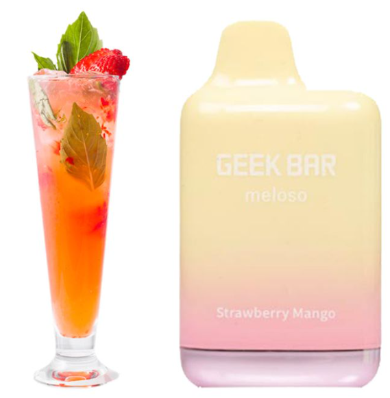 Geek Bar Meloso Max 9000 Клубника Манго 5%