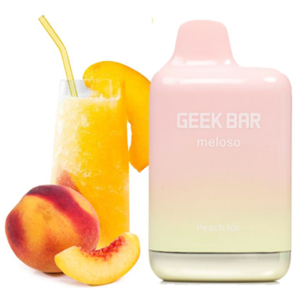 Geek Bar Meloso Max 9000 Персик Лёд 5%