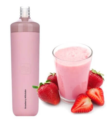 Geek Bar X6000 Strawberry milkshake (Клубничный милкшейк)