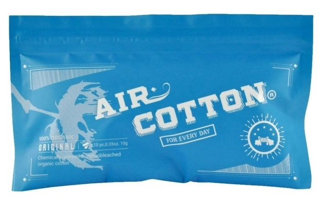 Хлопок для электронных сигарет Air Cotton 10шт