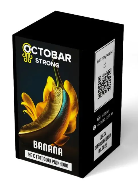 Набор Octobar Strong Banana Salt (50 мг - мл) 30 мл