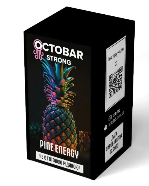 Набор Octobar Strong Pine Energy Salt (50 мг - мл) 30 мл