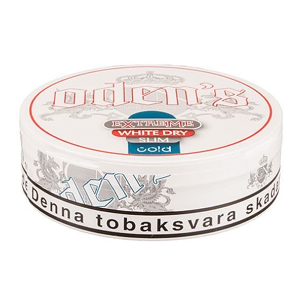 Снюс Odens Extreme White Dry Slim
