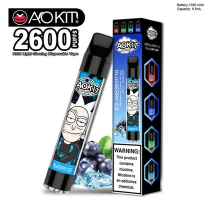 Одноразка Aokit Lux 2600 Затяжек Черника