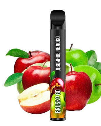 Одноразка Brusko Go Double Apple (Двойное Яблоко) 800