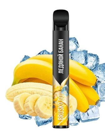 Одноразка Brusko Go Ice Banana (Лед Банан) 800