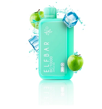 Одноразка Elf Bar BC 10000 затяжек Apple Ice (Яблоко Лед)