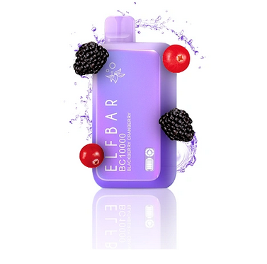 Одноразка Elf Bar BC 10000 затяжек Blackberry Cranberry (Клюква Ежевика)