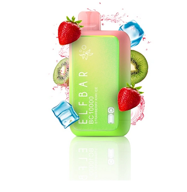 Одноразка Elf Bar BC 10000 затяжек Strawberry Kiwi Ice (Клубника Киви Лед)
