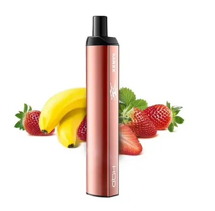 Одноразка HQD MAXX 2500 затяжек Клубника Банан 0мг (Без никотина)