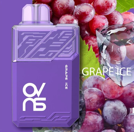 Одноразка ovns 10000 затяжек Виноград лед