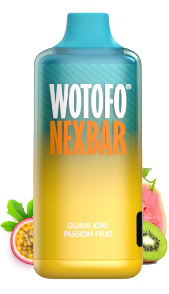 Одноразка Wotofo 10000 Затяжек Киви Гуава Пэшн Фрут