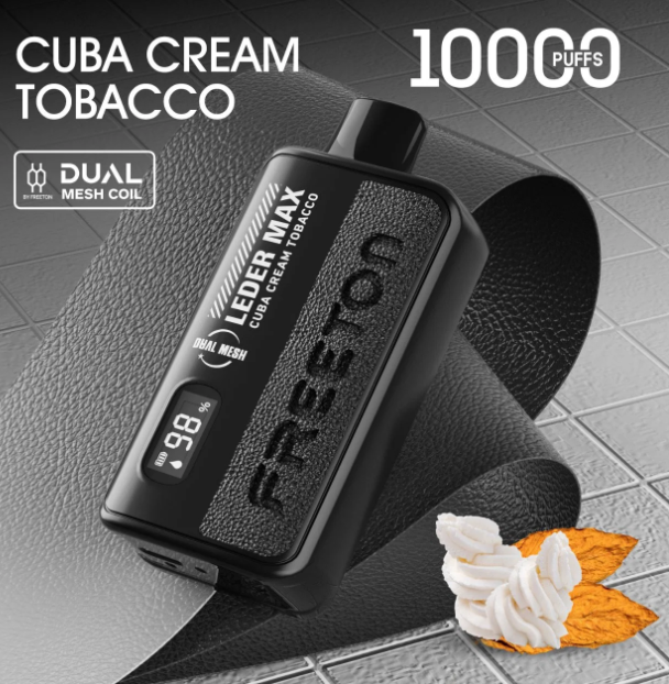 Одноразки Freeton 10000 Затяжек Табак Крем