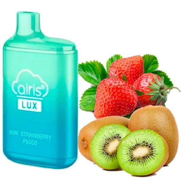 Одноразовая электронная сигарета Airis Lux Kiwi Strawberry (Киви Клубника) (P5000 Затяжек)