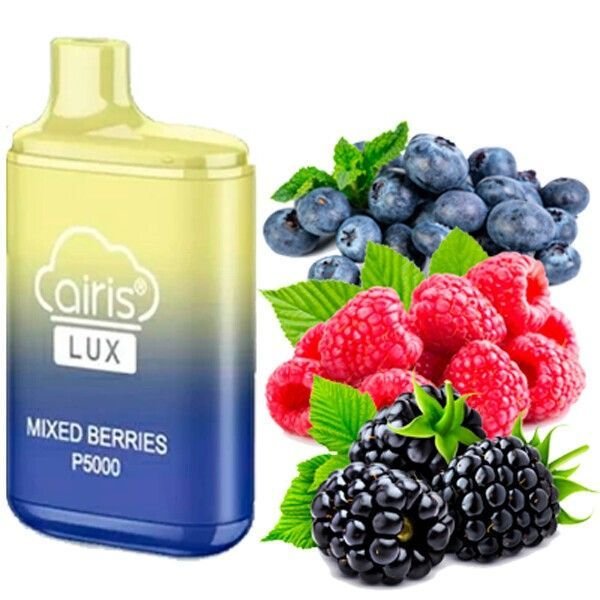 Одноразовая электронная сигарета Airis Lux Mixed Berries (Микс Ягод) (P5000 Затяжек)