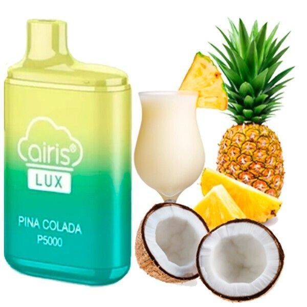 Одноразовая электронная сигарета Airis Lux Pina Colada (Пина Колада) (P5000 Затяжек)