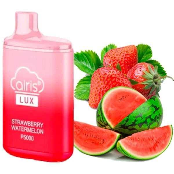 Одноразовая электронная сигарета Airis Lux Strawberry Watermelon (Клубника Арбуз) (P5000 Затяжек)