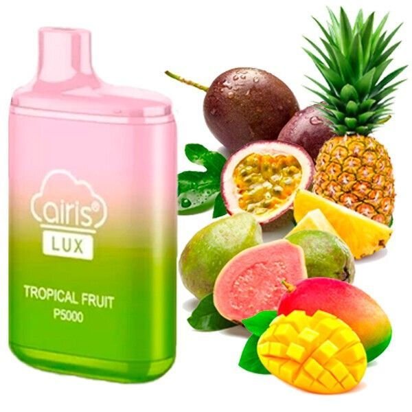 Одноразовая электронная сигарета Airis Lux Tropical Fruit (Тропикал Фрут) (P5000 Затяжек)