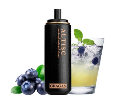 Одноразовая Электронная Сигарета Altisc Gragas Blueberry Lemonade (Черничный Лимонад) (7000 Затяжек)